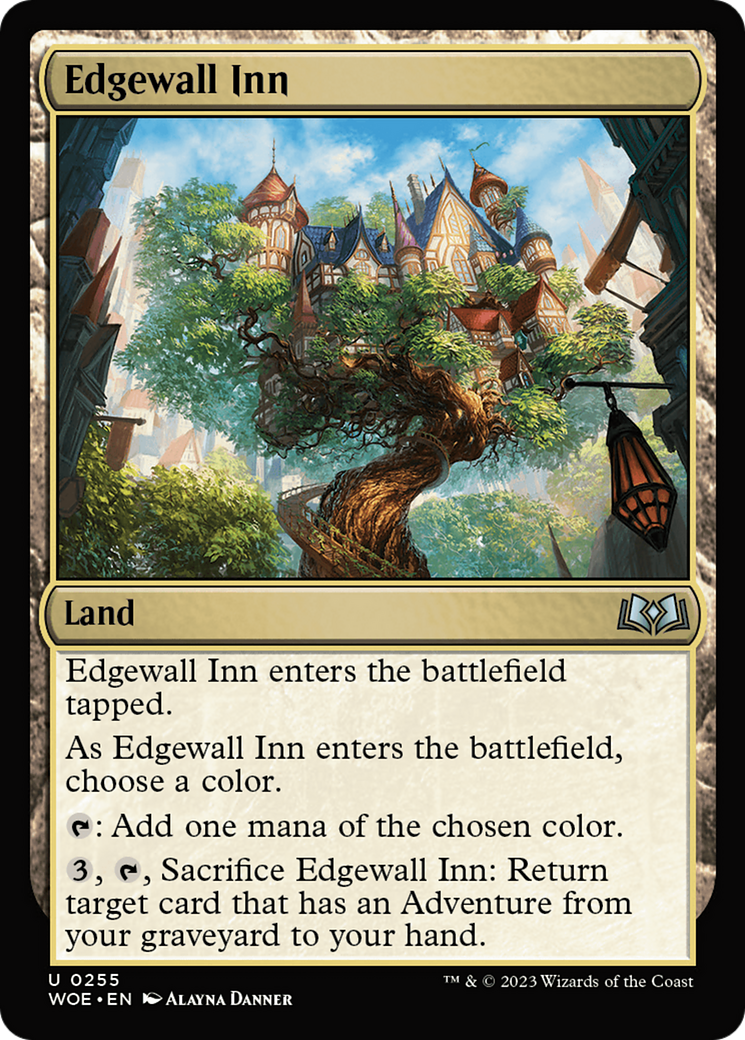 Edgewall Inn (WOE-255) [Wilds of Eldraine] Foil