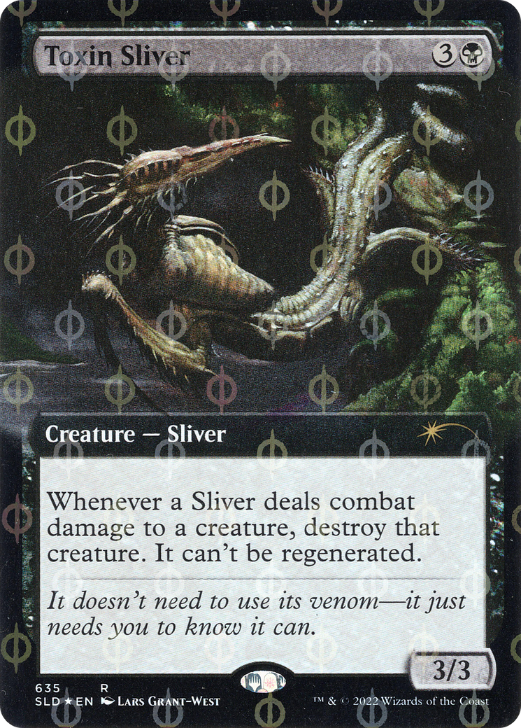 Toxin Sliver (SLD-635Φ) [Secret Lair Drop]: (Extended Art) Foil
