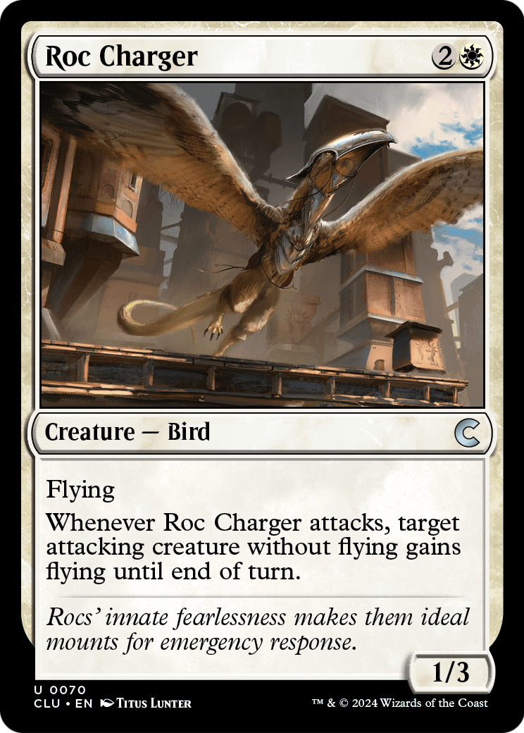 Roc Charger (CLU-070) [Ravnica: Clue Edition]
