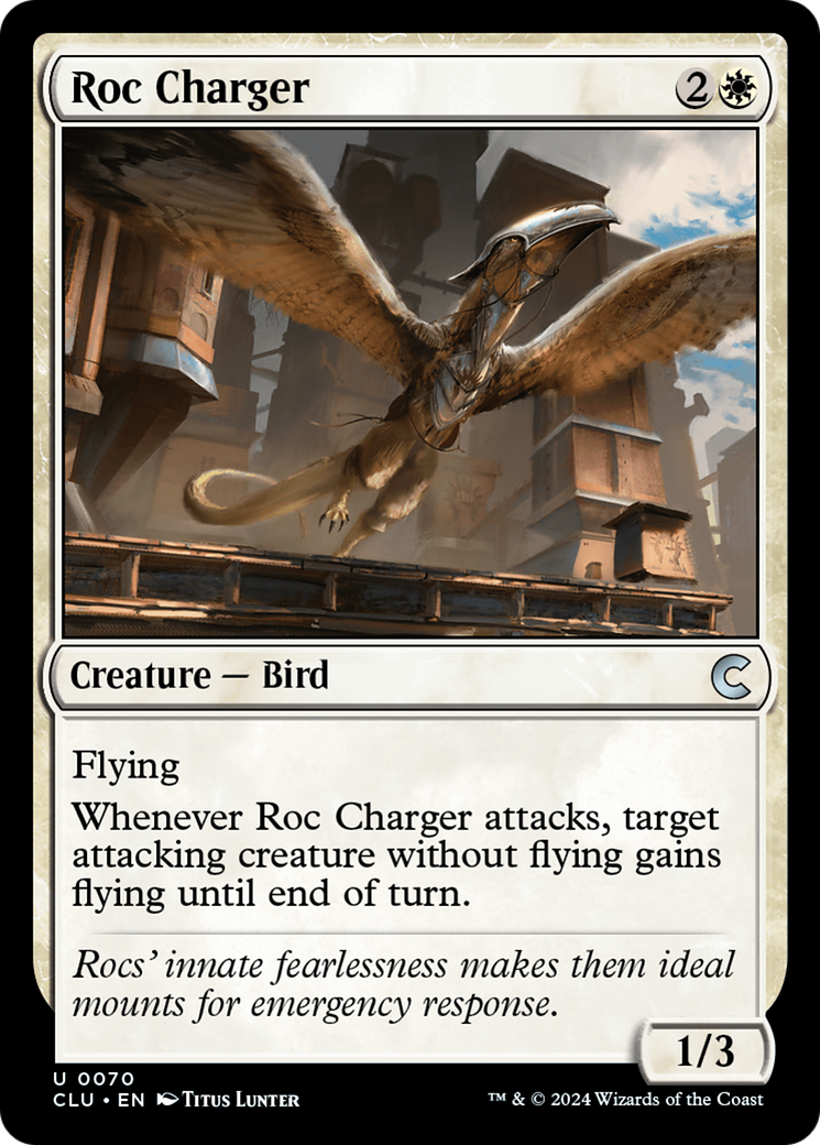 Roc Charger (CLU-070) [Ravnica: Clue Edition]