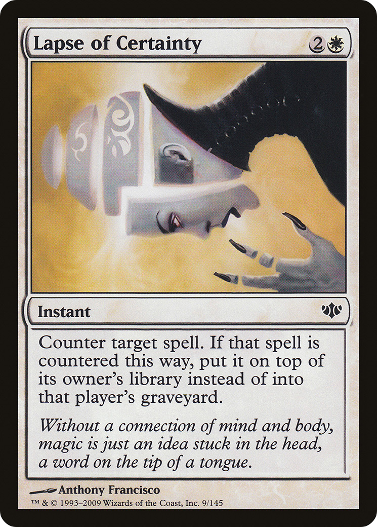 Lapse of Certainty (CON-009) [Conflux] Foil