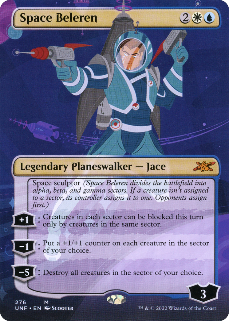 Space Beleren (UNF-276) [Unfinity] (Borderless) Foil