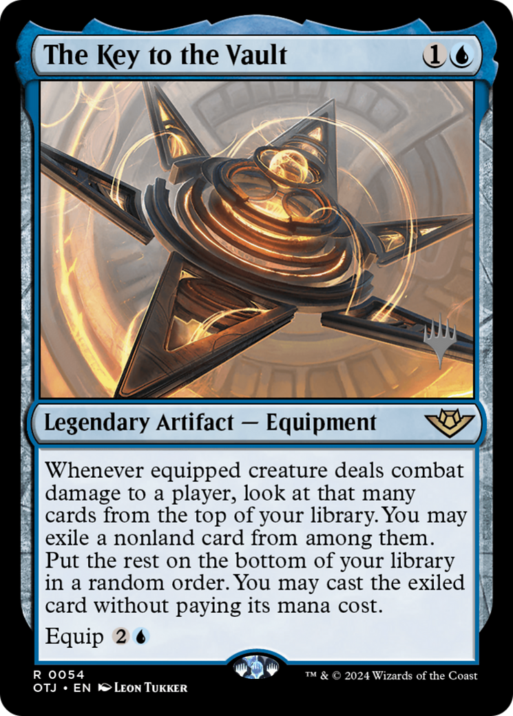 The Key to the Vault (PPOTJ-054) [Promo Pack: Outlaws of Thunder Junction Promos]