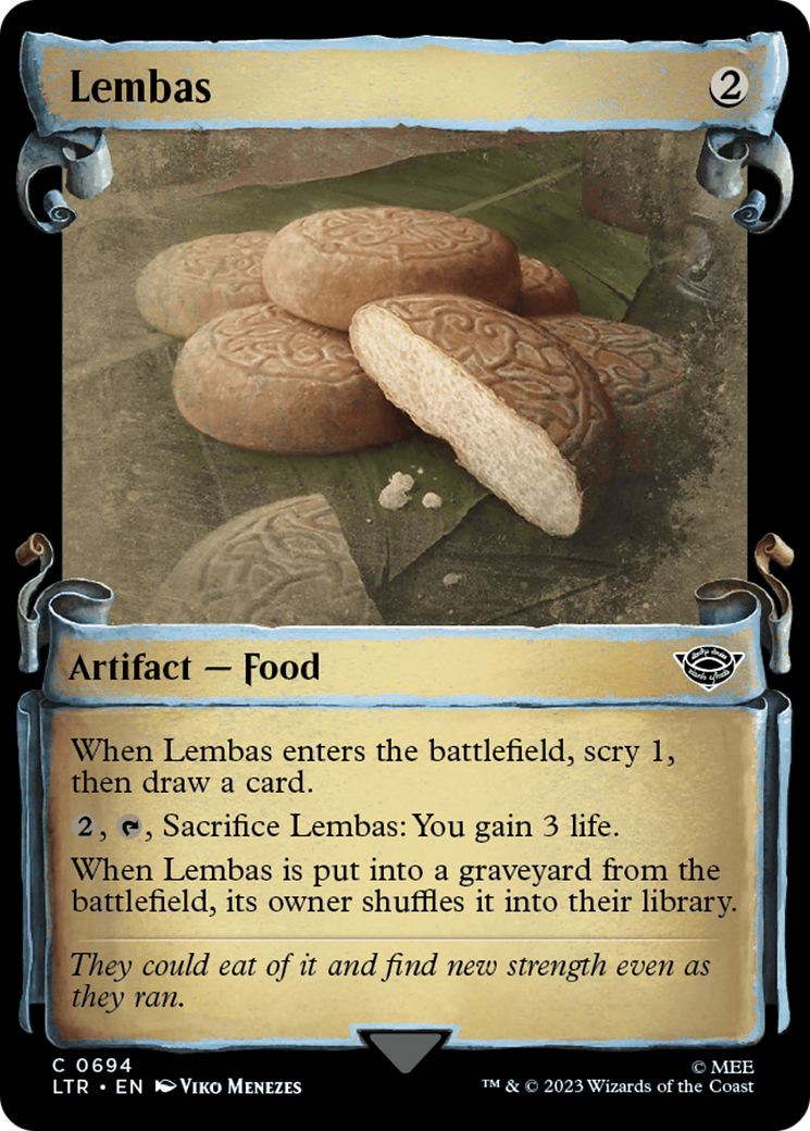 Lembas (LTR-694) [The Lord of the Rings: Tales of Middle-earth]: (Showcase) Foil