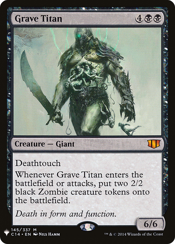 Grave Titan (LIST-C14-145) [The List]