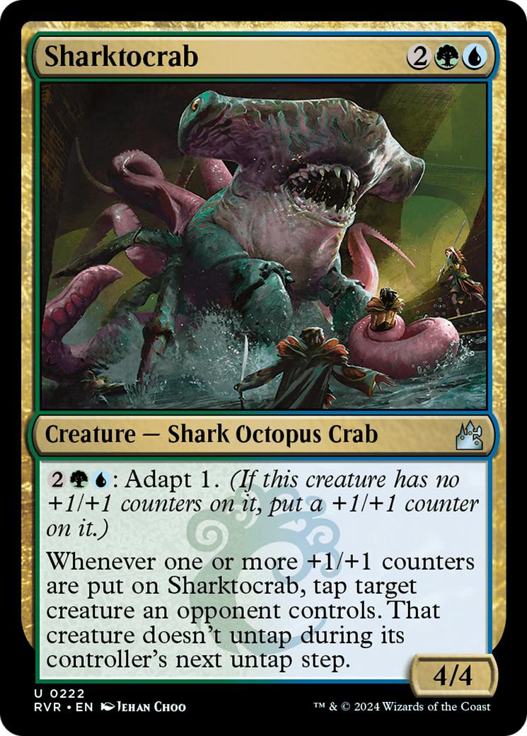 Sharktocrab (RVR-222) [Ravnica Remastered]