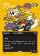 Waxen Shapethief (DFT-535) [Aetherdrift] (Borderless) Foil