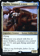 Harbin, Vanguard Aviator (PRE-212S) [The Brothers' War Promos] Foil