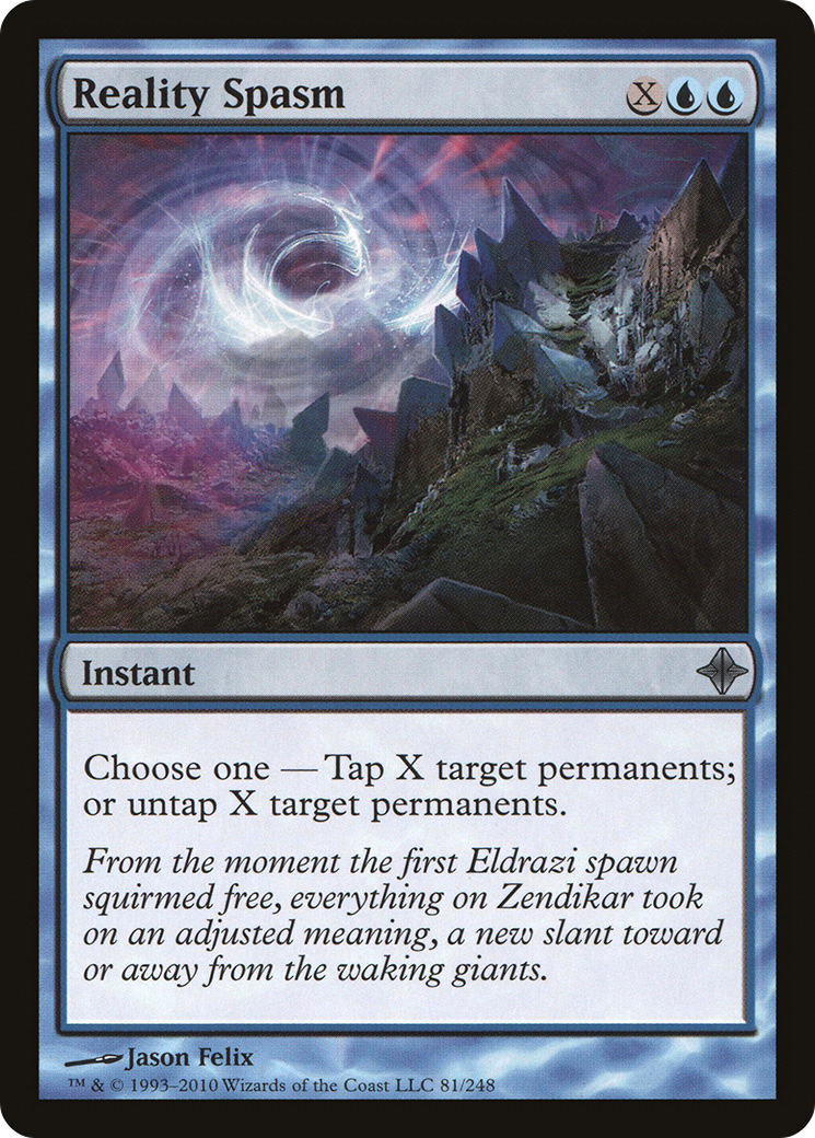 Reality Spasm (ROE-081) [Rise of the Eldrazi] Foil