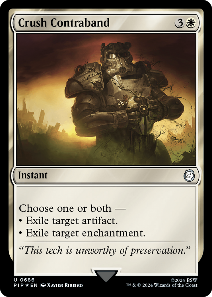 Crush Contraband (PIP-686) [Fallout] Foil