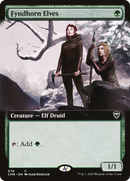Fyndhorn Elves (CMR-678) [Commander Legends]: (Extended Art) Foil