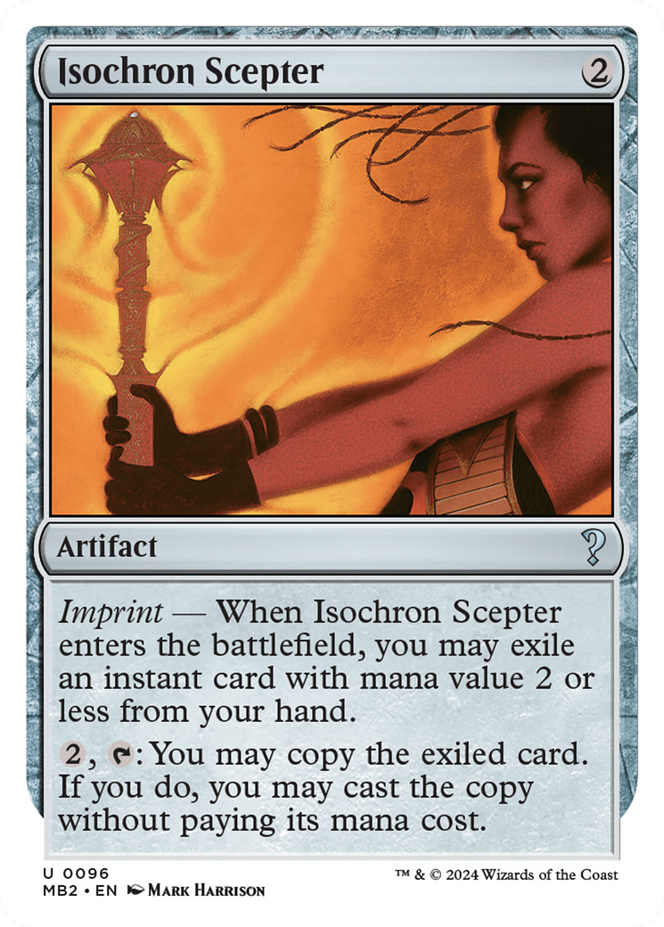 Isochron Scepter (MB2-096) [Mystery Booster 2]
