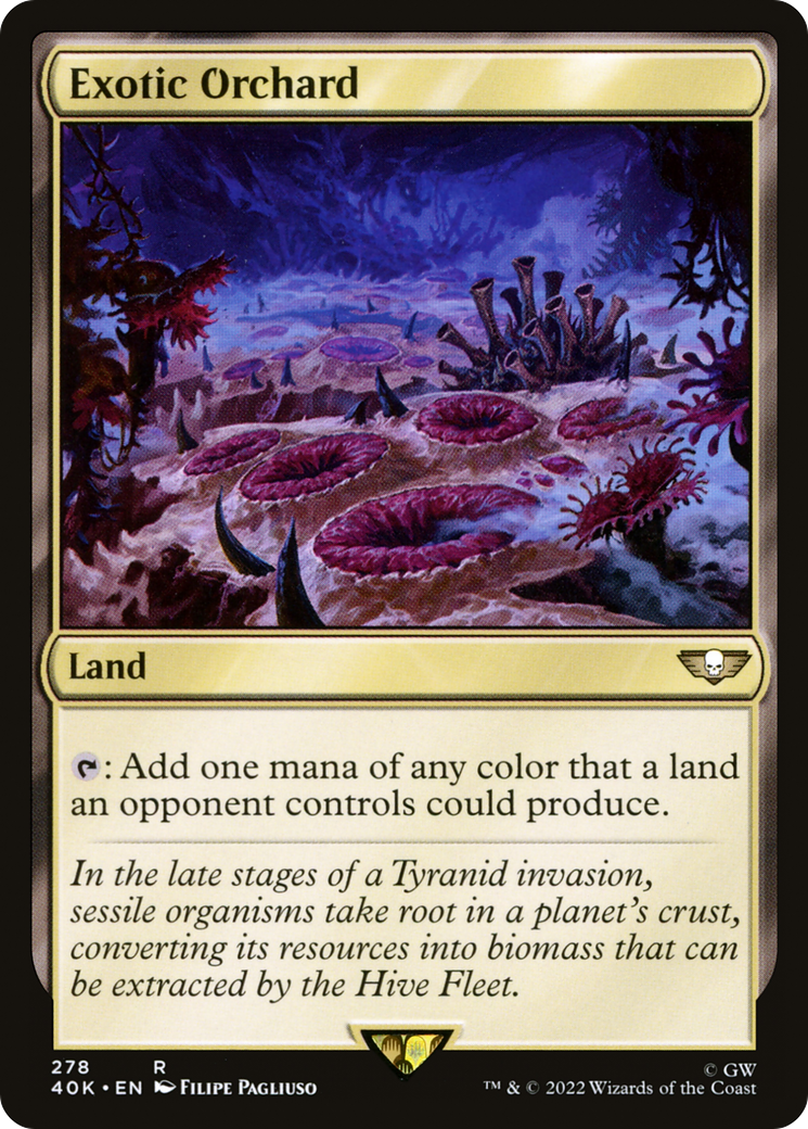 Exotic Orchard (40K-278) [Warhammer 40,000 Commander]
