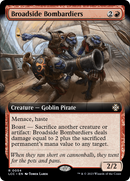 Broadside Bombardiers (LCC-054) [The Lost Caverns of Ixalan Commander]: (Extended Art) Foil