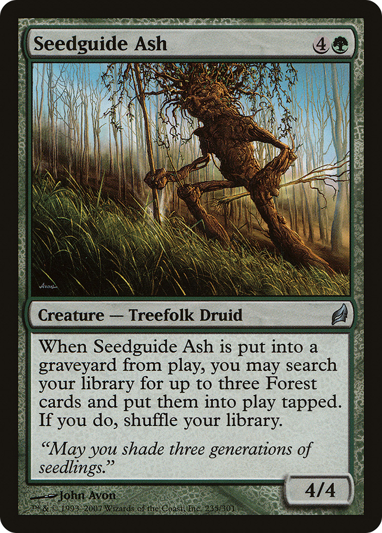 Seedguide Ash (LRW-235) [Lorwyn] Foil