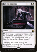Fateful Absence (MID-018) [Innistrad: Midnight Hunt] Foil