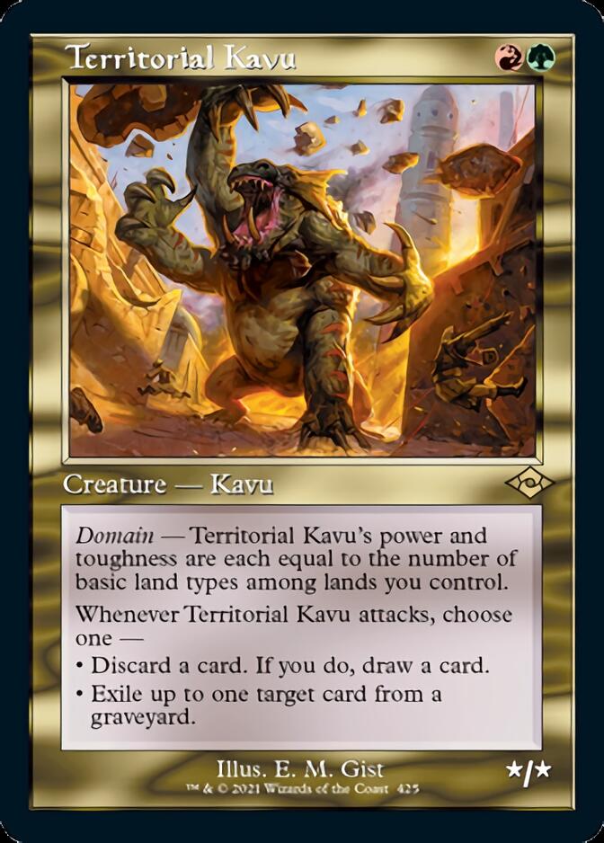 Territorial Kavu (MH2-425) [Modern Horizons 2] Foil