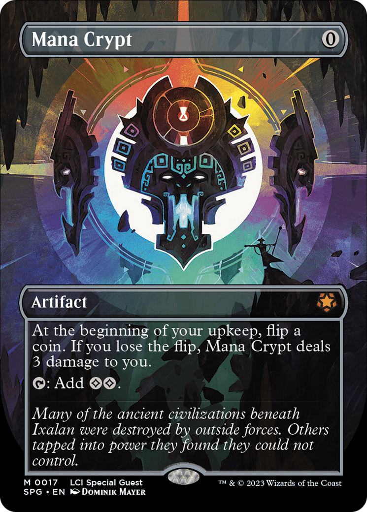 Mana Crypt (SPG-017) [Special Guests] (Borderless) Foil