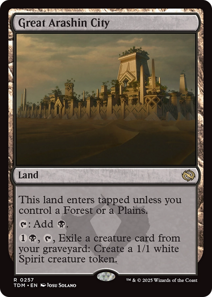 Great Arashin City (TDM-257) [Tarkir: Dragonstorm]