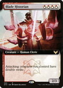 Blade Historian (Extended Art) (STX-334) [Strixhaven: School of Mages]