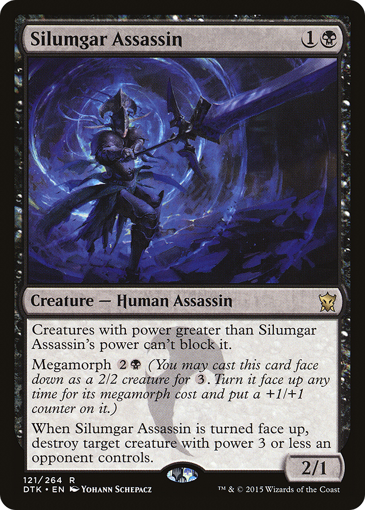 Silumgar Assassin (DTK-121) [Dragons of Tarkir] Foil
