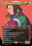 Cayth, Famed Mechanist (Borderless) (Ripple Foil) (M3C-137) [Modern Horizons 3 Commander] Foil