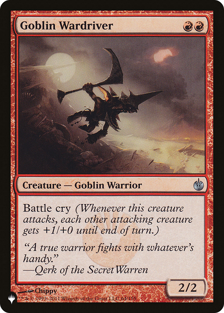 Goblin Wardriver (LIST-MBS-64) [The List]