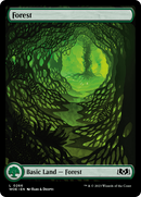 Forest (WOE-266) [Wilds of Eldraine]: (Full Art) Foil