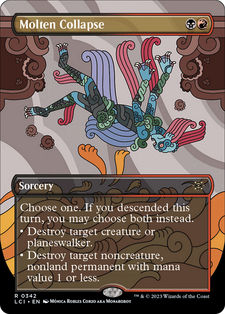 Molten Collapse (LCI-342) [The Lost Caverns of Ixalan] (Borderless)