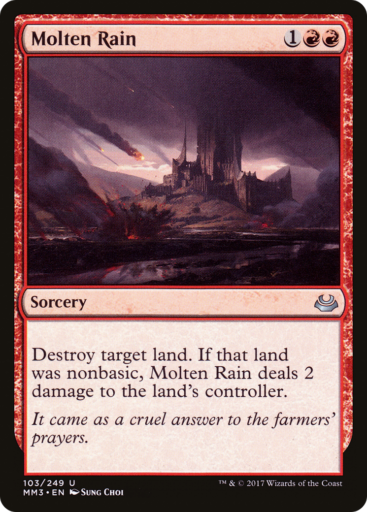 Molten Rain (MM3-103) [Modern Masters 2017]