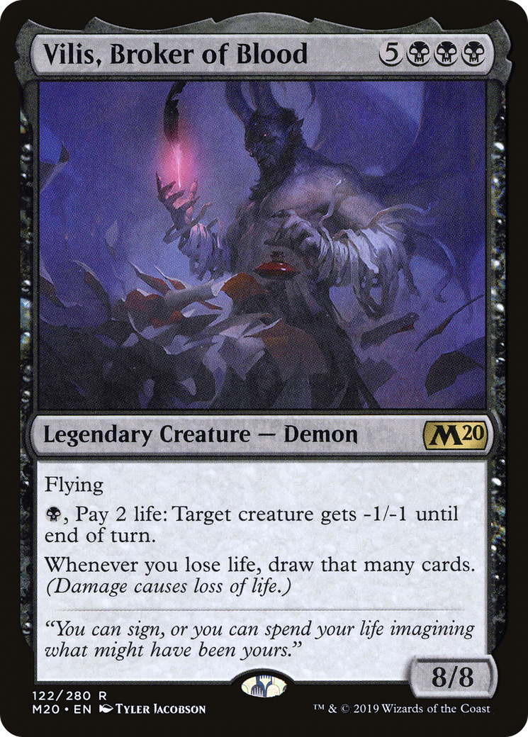 Vilis, Broker of Blood (M20-122) [Core Set 2020]
