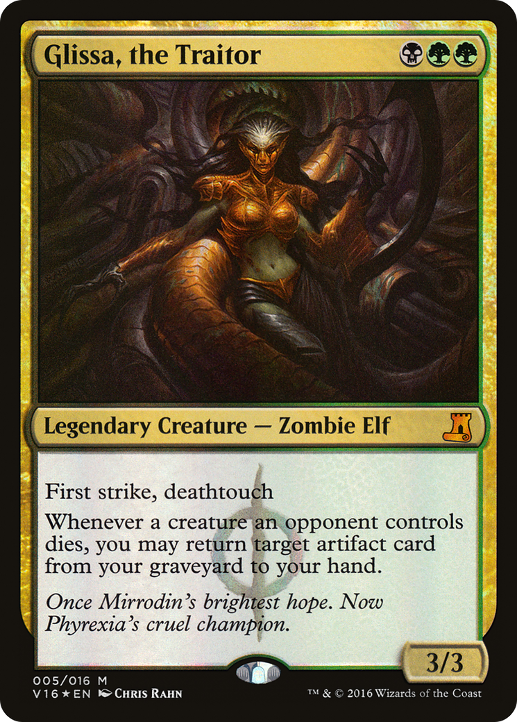 Glissa, the Traitor (V16-005) [From the Vault: Lore] Foil