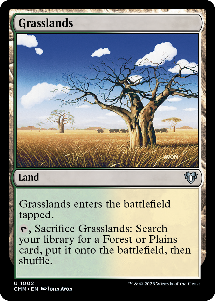 Grasslands (CMM-1002) [Commander Masters]