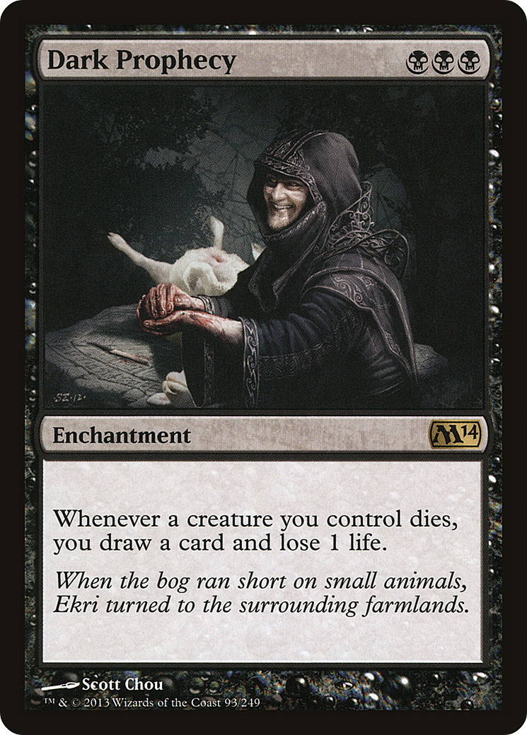 Dark Prophecy (M14-093) [Magic 2014] Foil