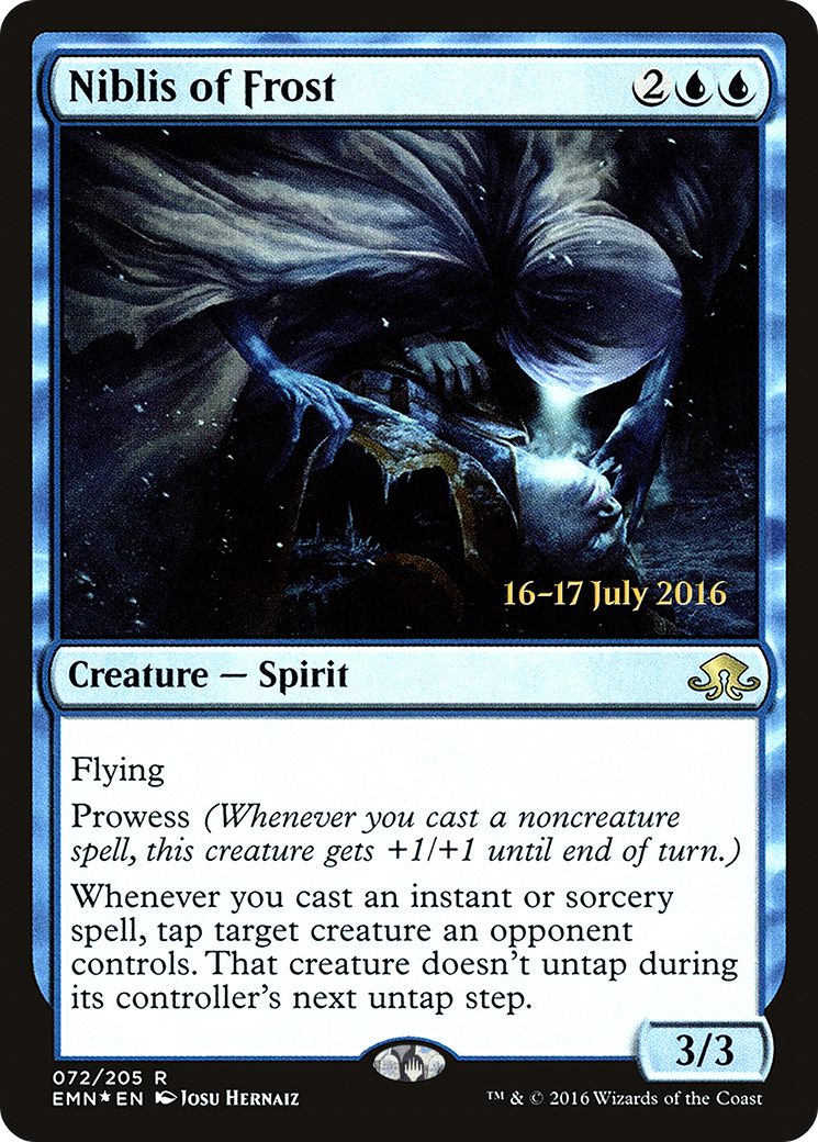 Niblis of Frost (PRE-72S) [Eldritch Moon Promos] Foil