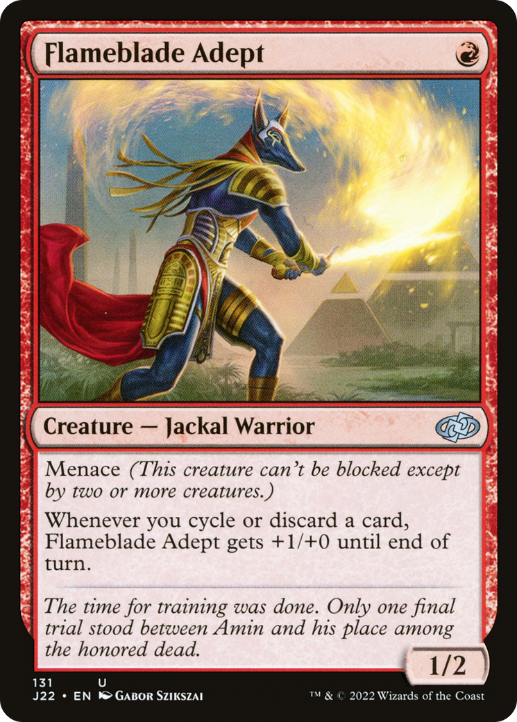 Flameblade Adept (J22-131) [Jumpstart 2022]