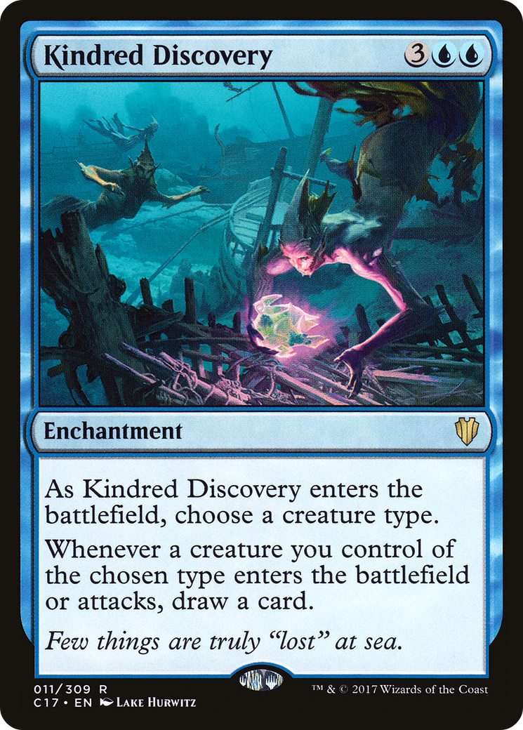 Kindred Discovery (C17-011) [Commander 2017]