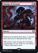Change of Fortune (PRE-150) [Innistrad: Crimson Vow Promos] Foil