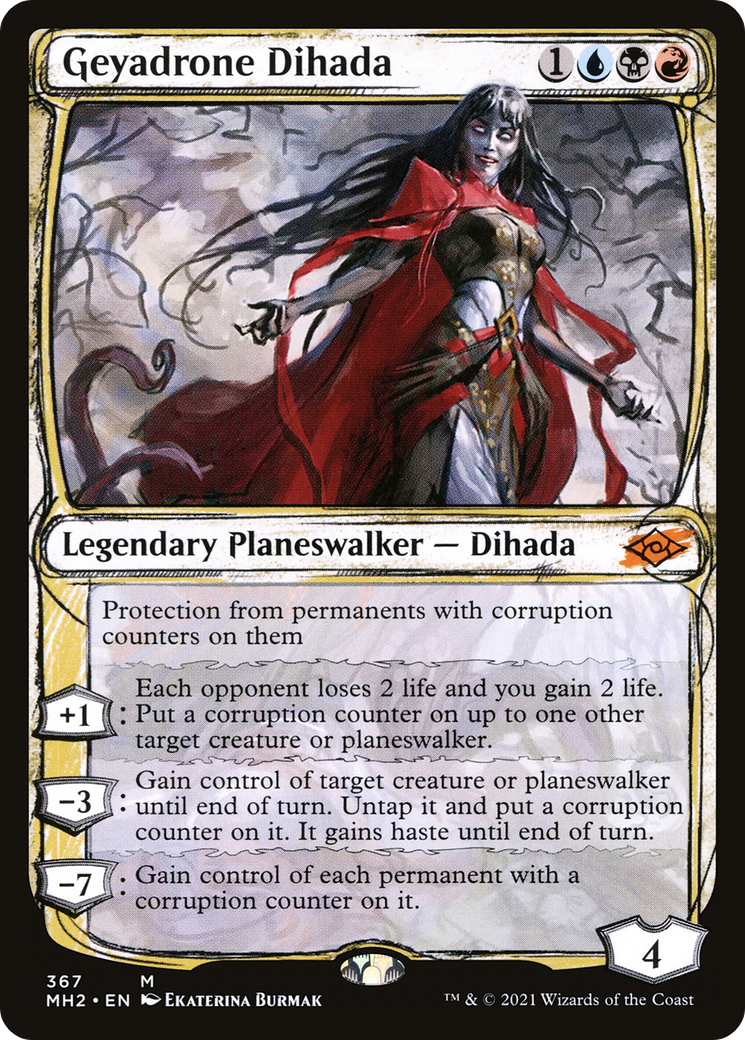 Geyadrone Dihada (Showcase) (MH2-367) [Modern Horizons 2]