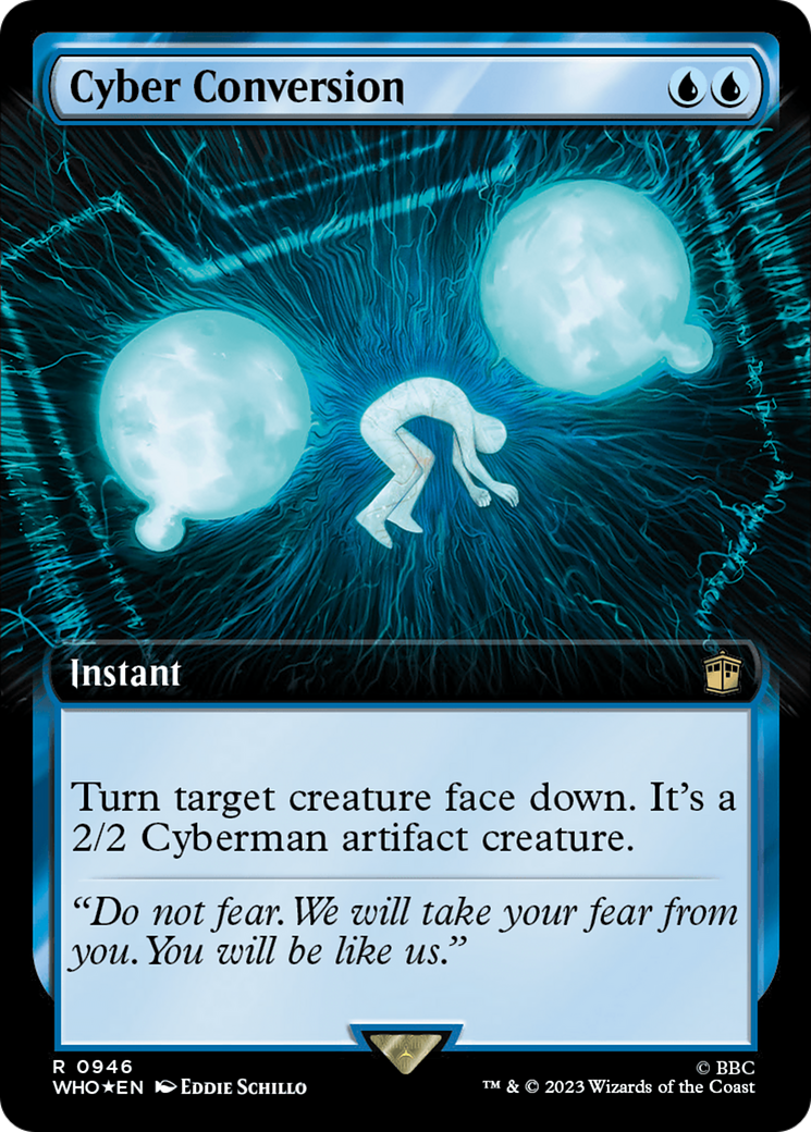 Cyber Conversion (WHO-946) [Doctor Who]: (Extended Art) Foil