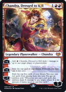 Chandra, Dressed to Kill (PRE-149) [Innistrad: Crimson Vow Promos] Foil