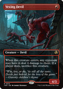 Vexing Devil (Borderless) (INR-313) [Innistrad Remastered] Foil