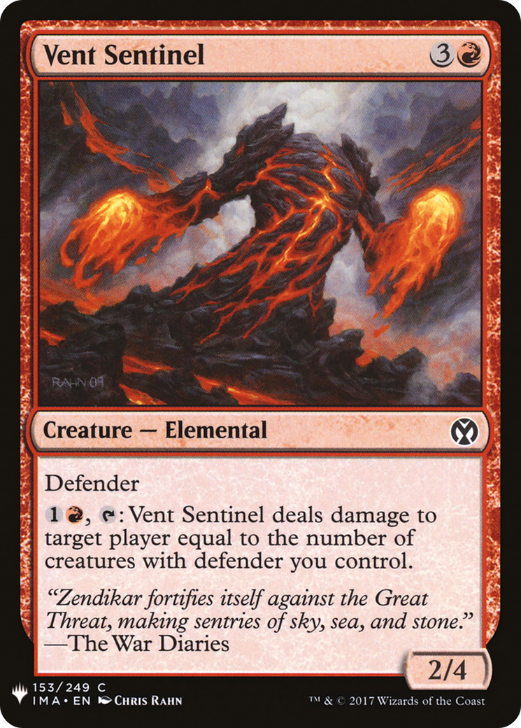 Vent Sentinel (LIST-IMA-153) [The List]