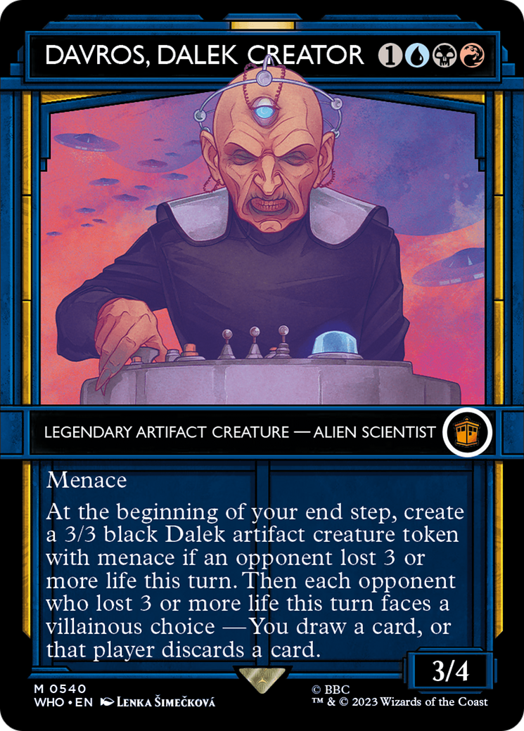 Davros, Dalek Creator (WHO-540) [Doctor Who]: (Showcase) (Borderless) Foil