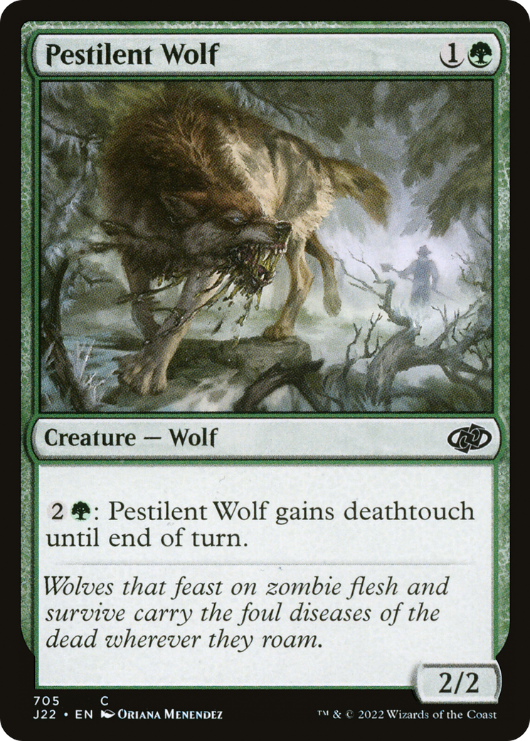 Pestilent Wolf (J22-705) [Jumpstart 2022]