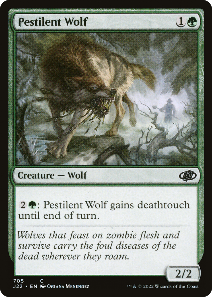Pestilent Wolf (J22-705) [Jumpstart 2022]