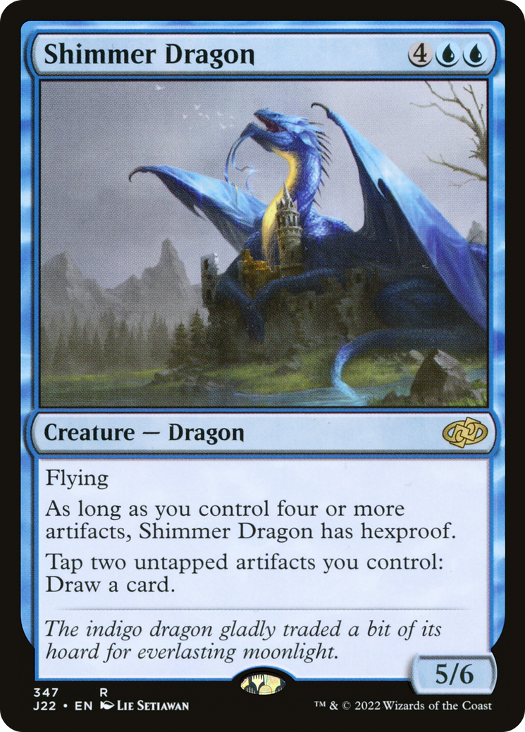 Shimmer Dragon (J22-347) [Jumpstart 2022]