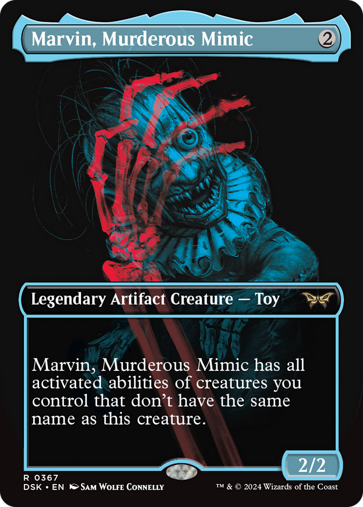 Marvin, Murderous Mimic (DSK-367) [Duskmourn: House of Horror] (Borderless)