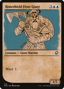 Rimeshield Frost Giant (Showcase) (AFR-310) [Adventures in the Forgotten Realms]