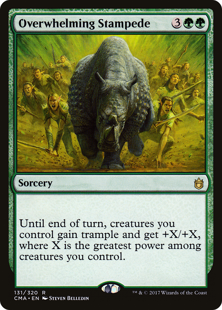 Overwhelming Stampede (CMA-131) [Commander Anthology]